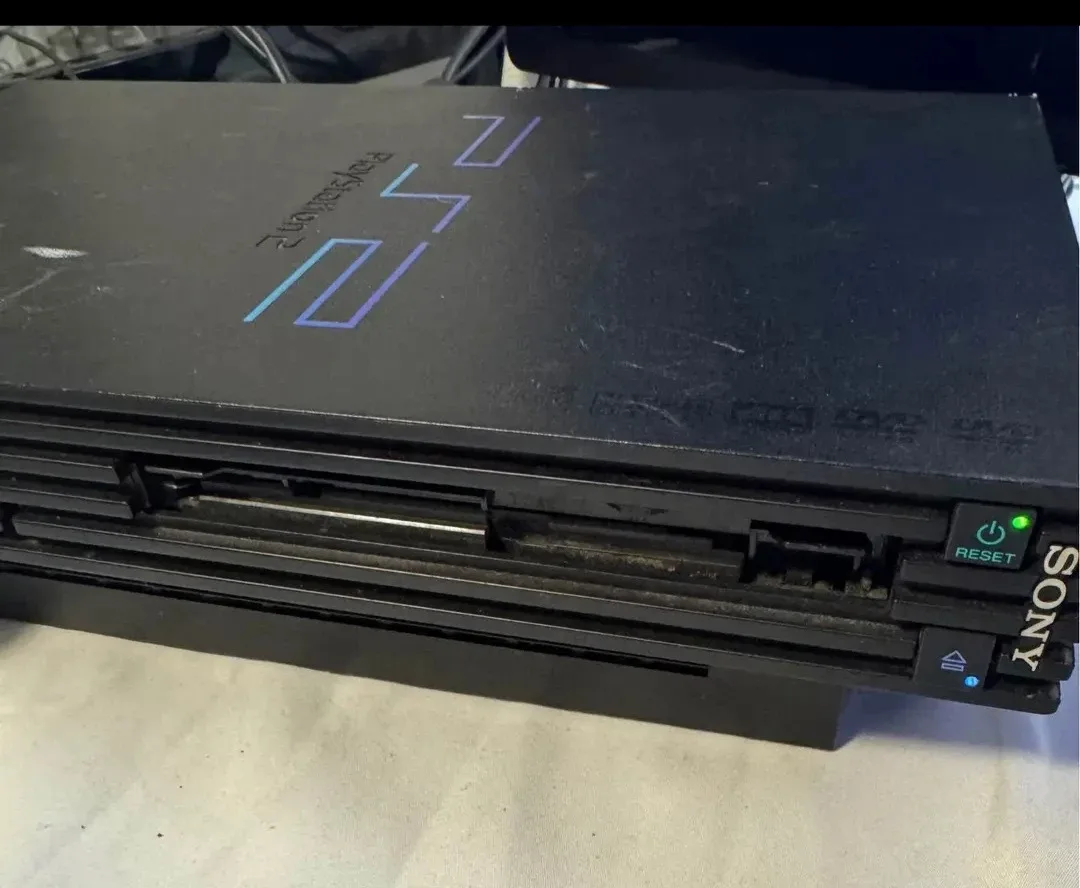 Sony PlayStation 2 Console with Games & Controllers