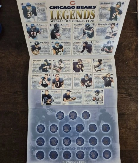 Chicago Bears Legends Medallion Collection - photo 2