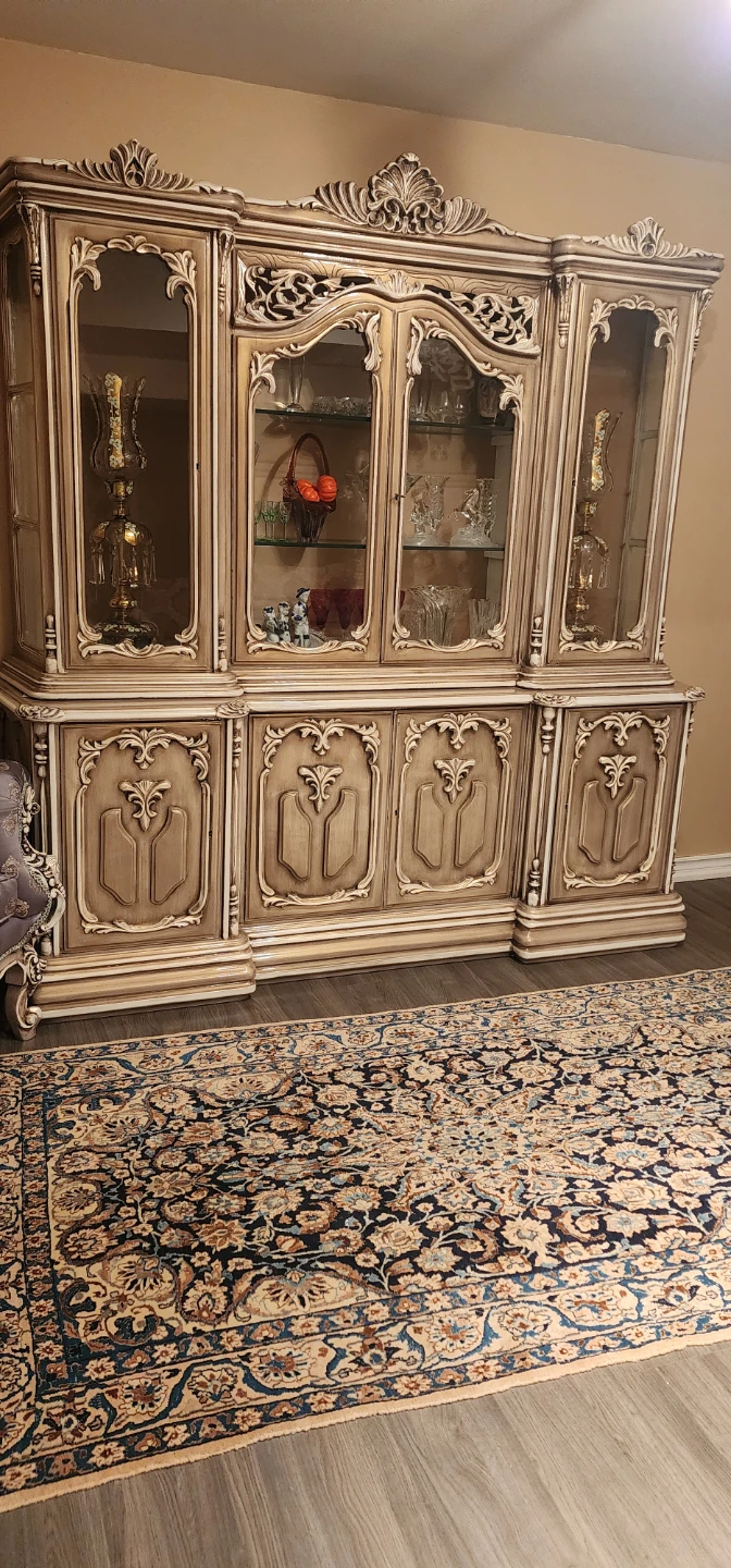 Ornate Vintage Display Cabinet