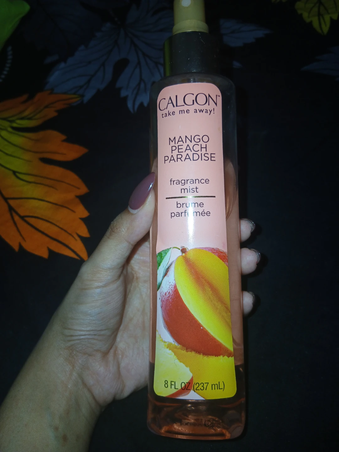 Calgon Mango Peach Paradise Fragrance Mist (half used)