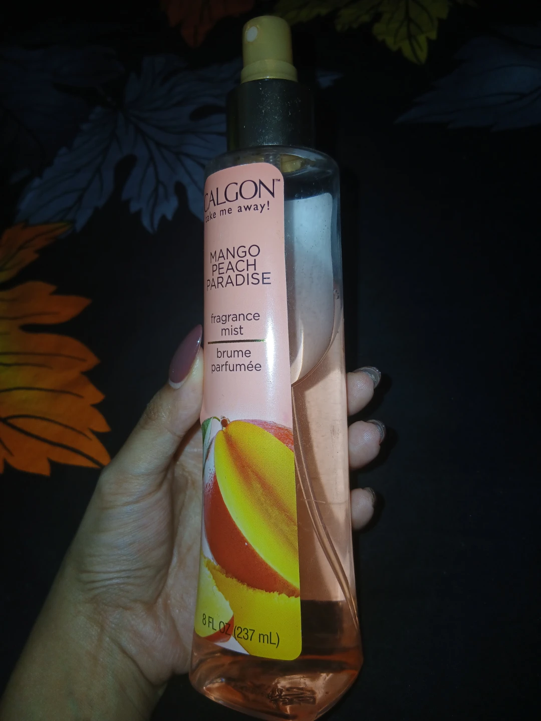 Calgon Mango Peach Paradise Fragrance Mist (half used) - photo 2