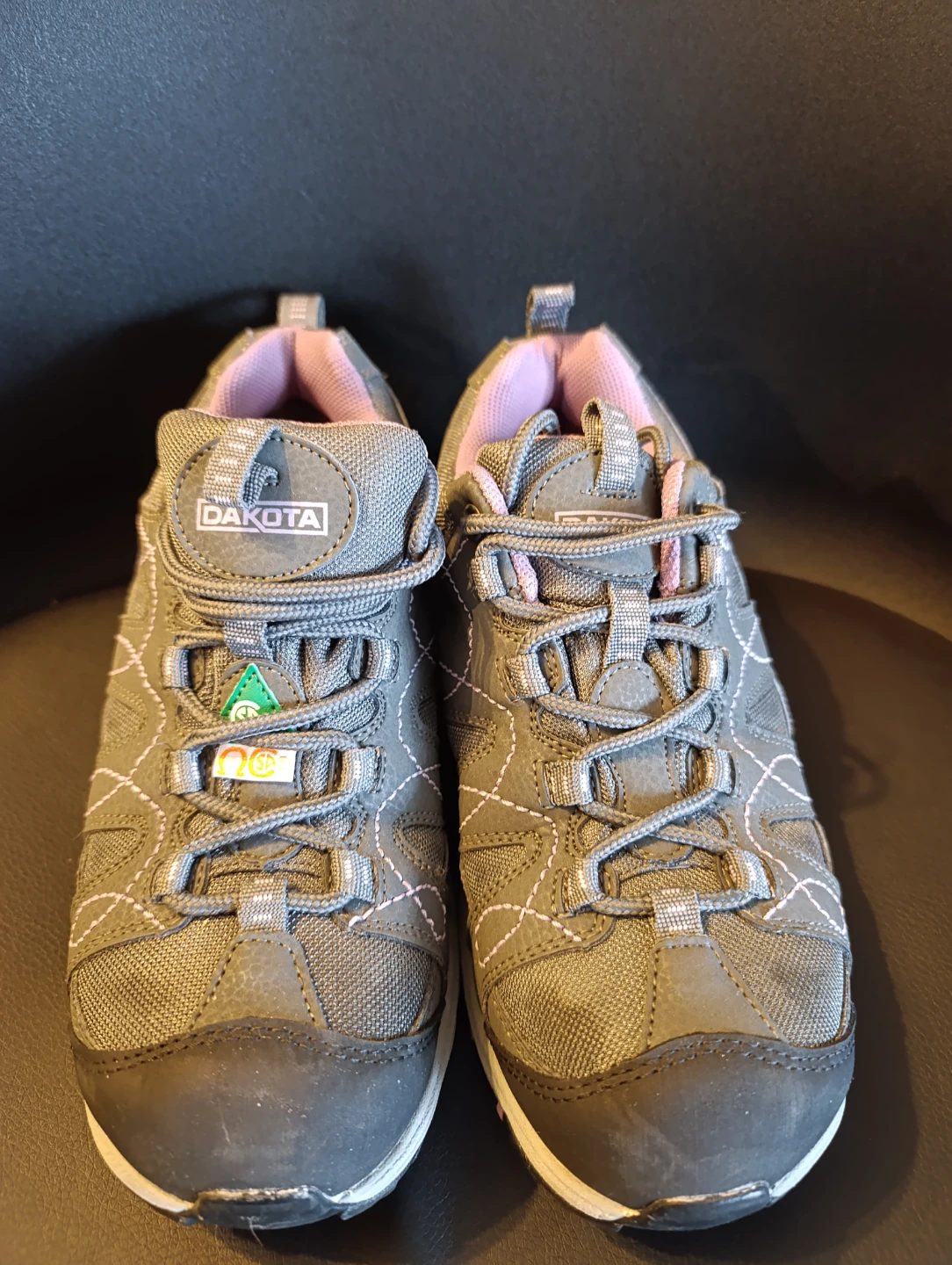 Dakota Women's Grey/Purple Shoes - Size 6.5
