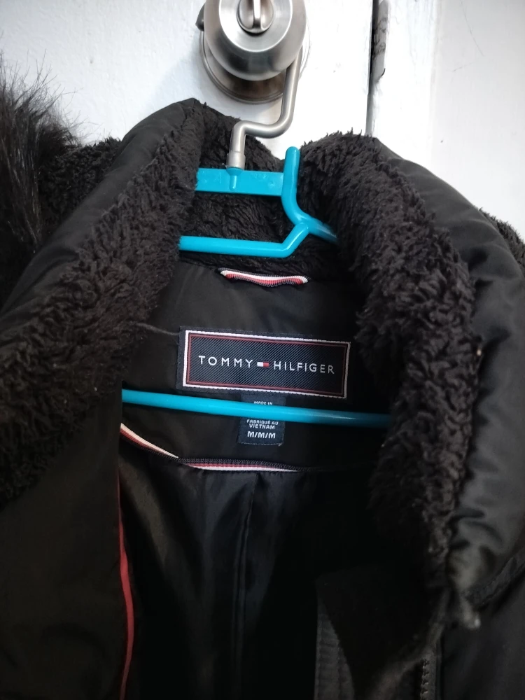 Tommy Hilfiger Black Winter Coat - Size M