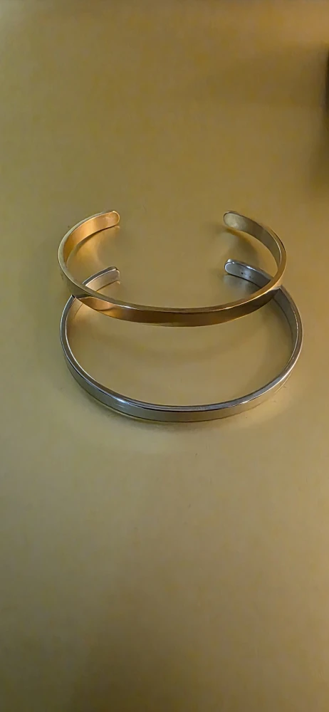 Metal Cuff Bracelets - Gold & Silver - photo 5