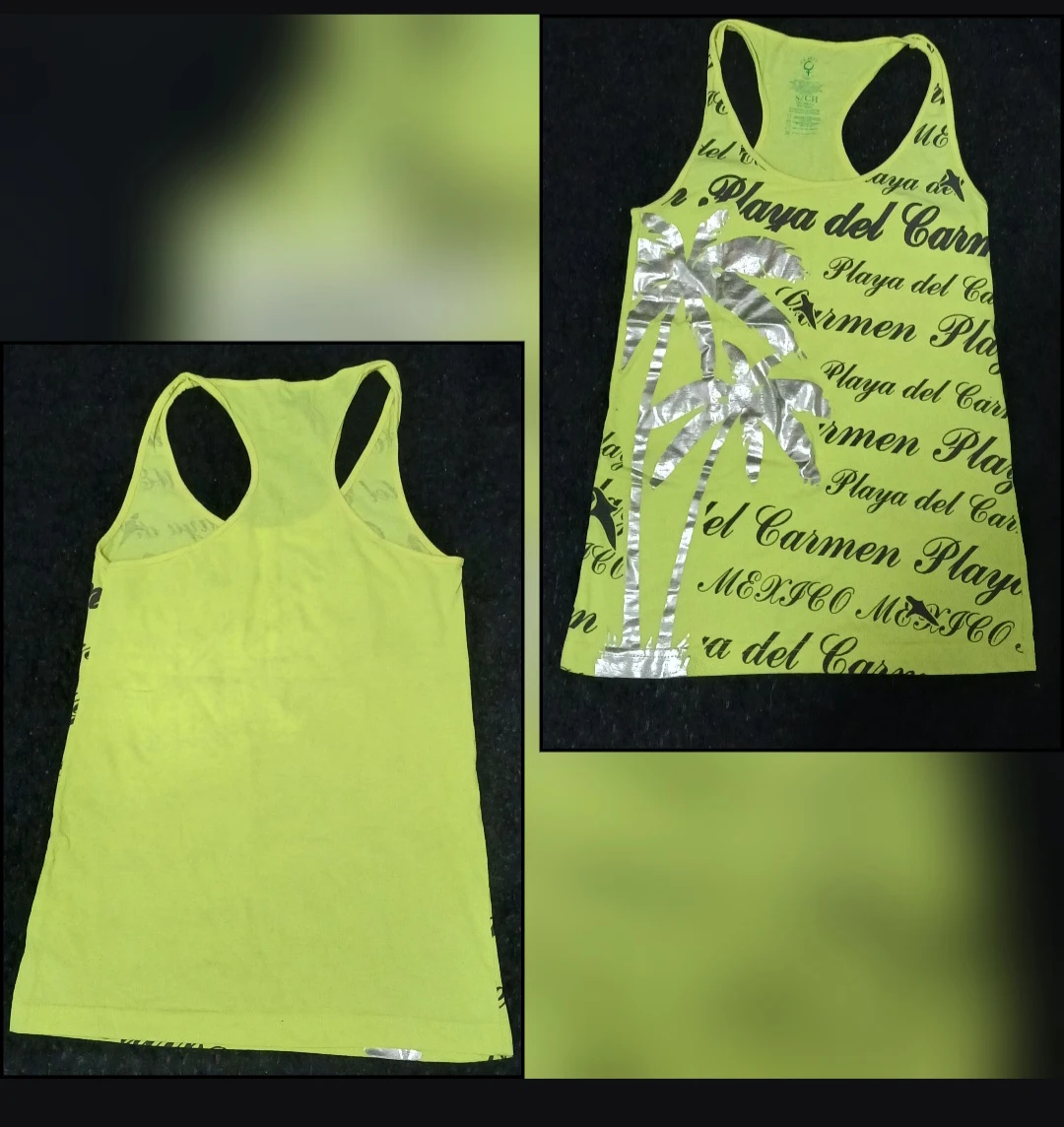 Yellow Tank Top - Playa del Carmen - photo 2