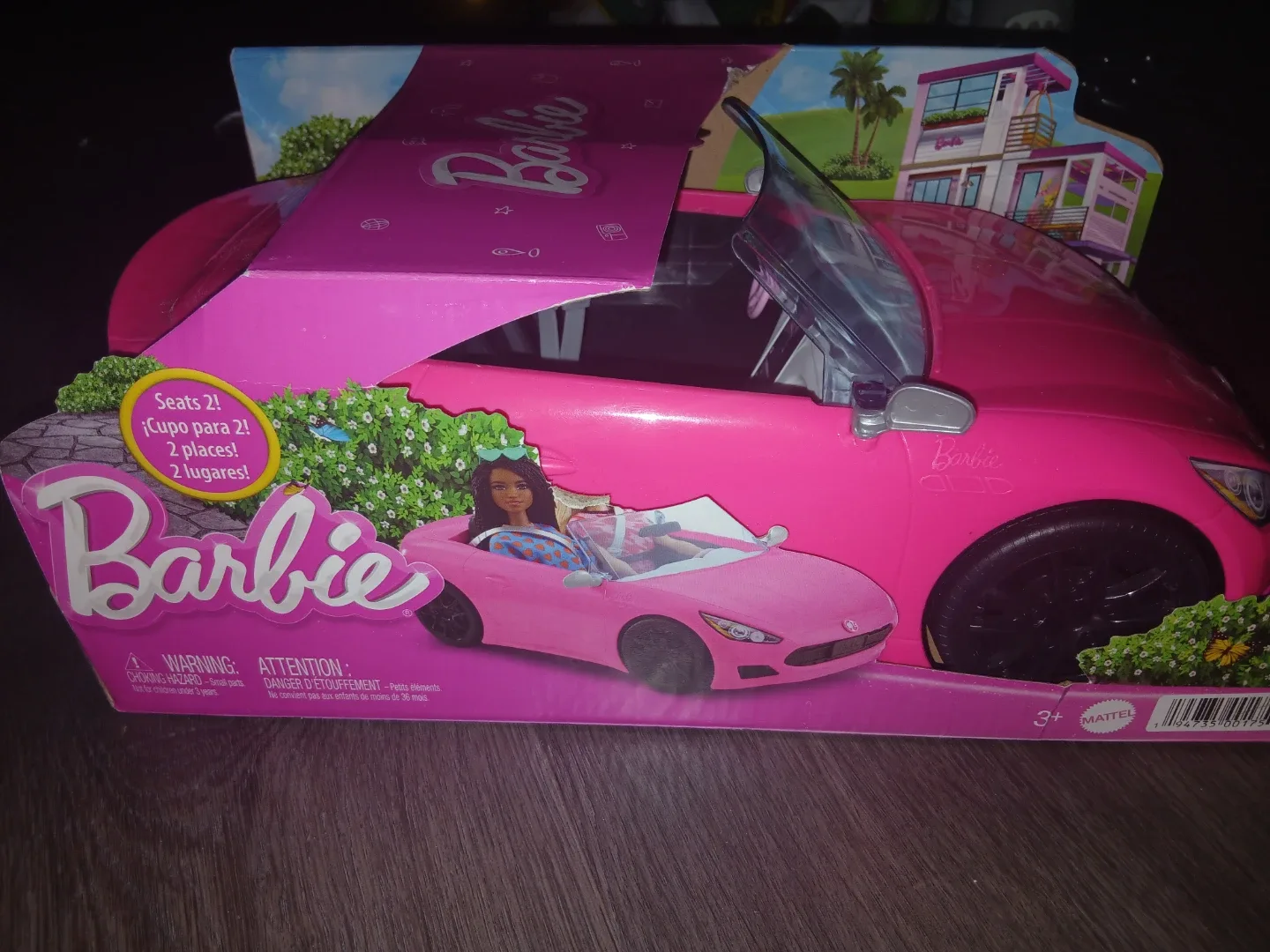 Barbie Convertible Car - Pink image indicator(2)