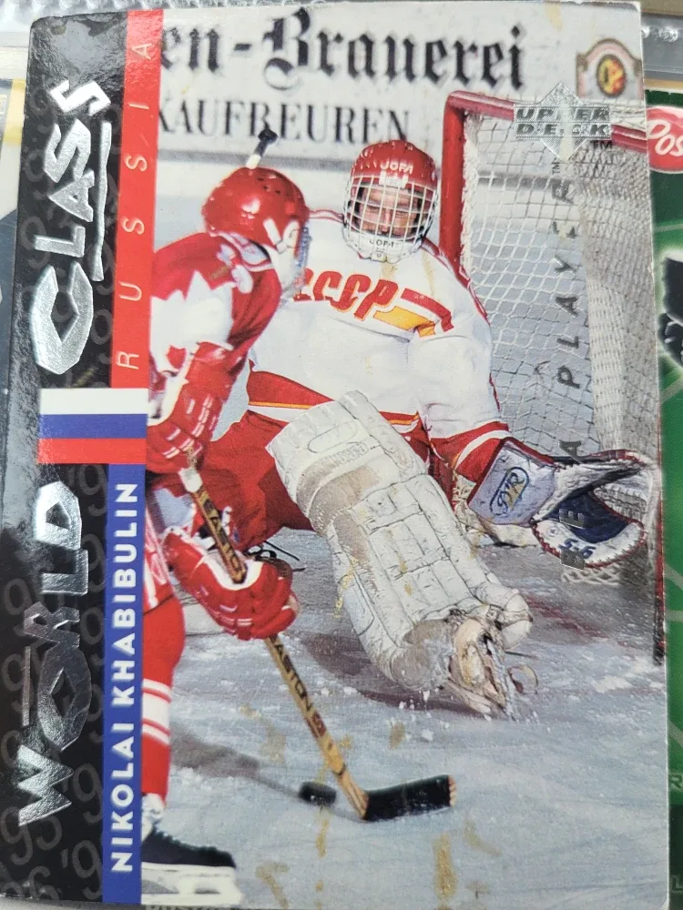 Nikolai Khabibulin Upper Deck Hockey Card