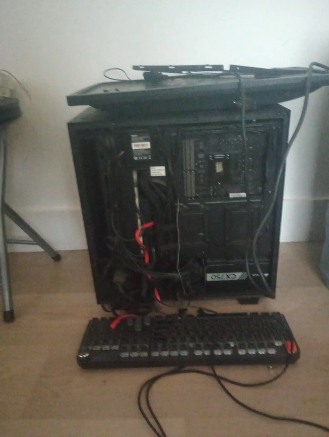 Custom PC Case - Black with Gold Emblem - photo 3