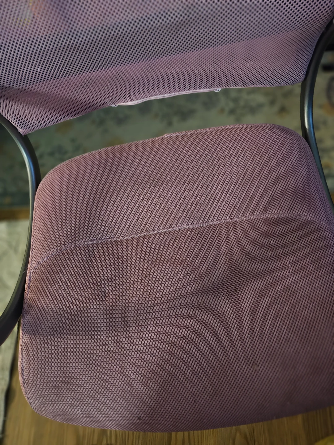 Pink Mesh Office Chair - photo 3