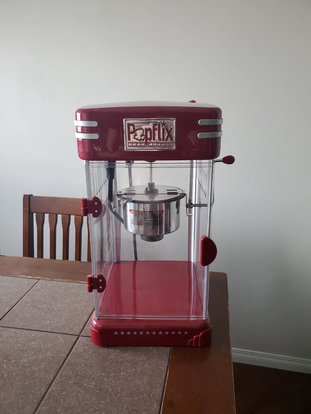 Popflix Cinema-Style Kettle Popcorn Popper