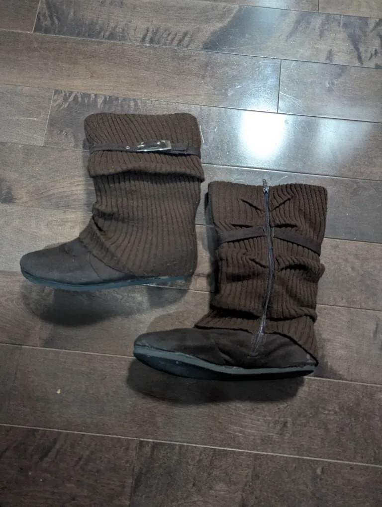 Melrose Brown Boots - Size 39