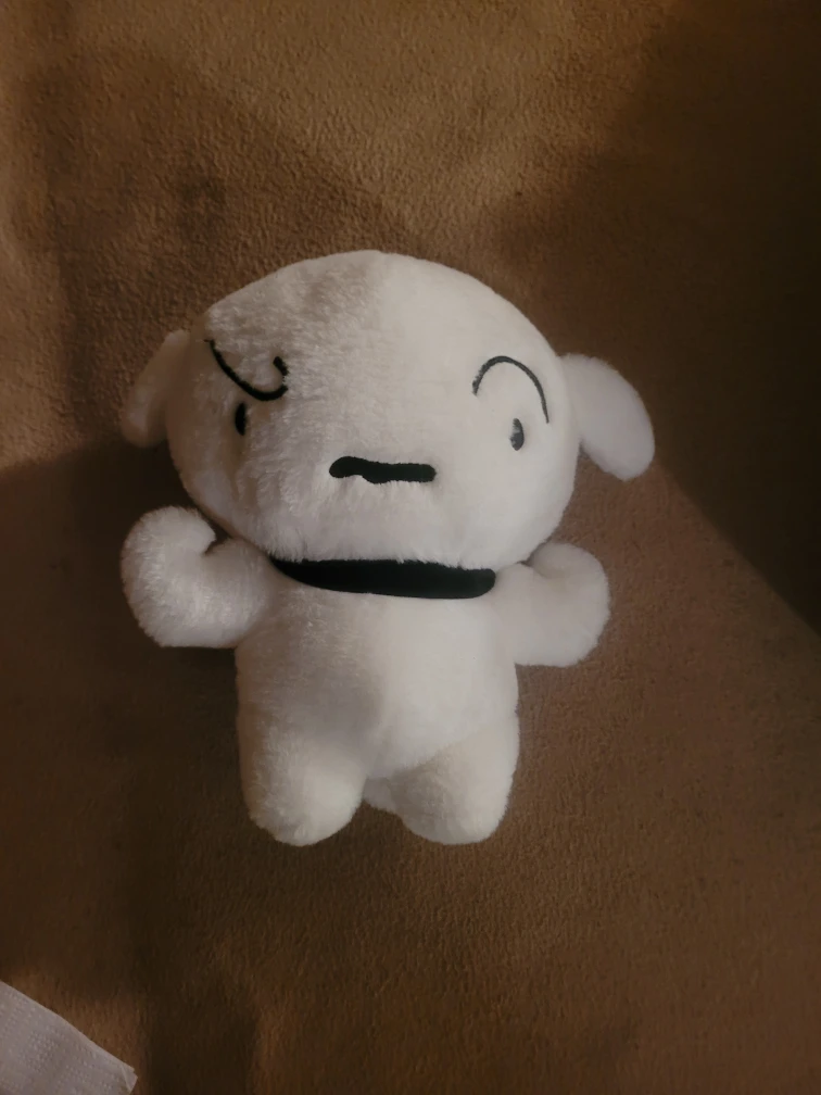 White Plush Toy#clearout freecylle ♻️