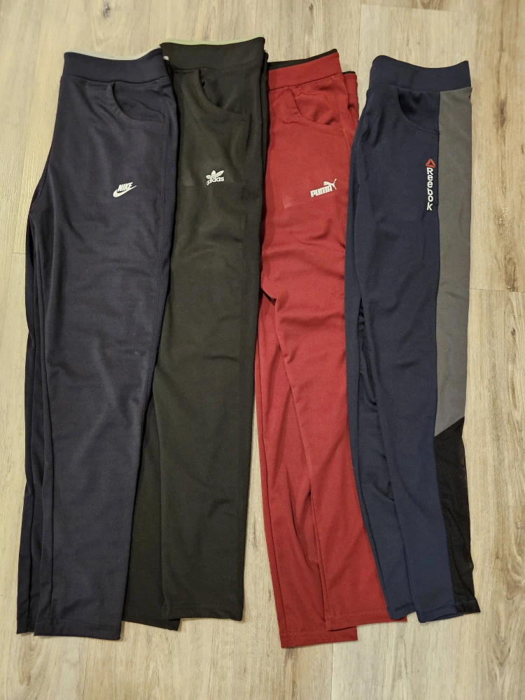 Bundle of Nike, Adidas, Puma, Reebok Pants
