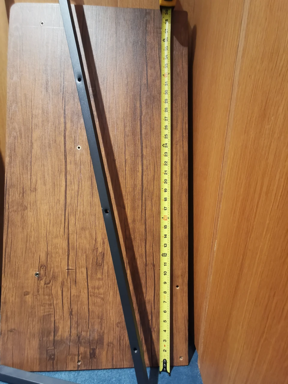 Wood & Metal Ladder Desk - photo 4