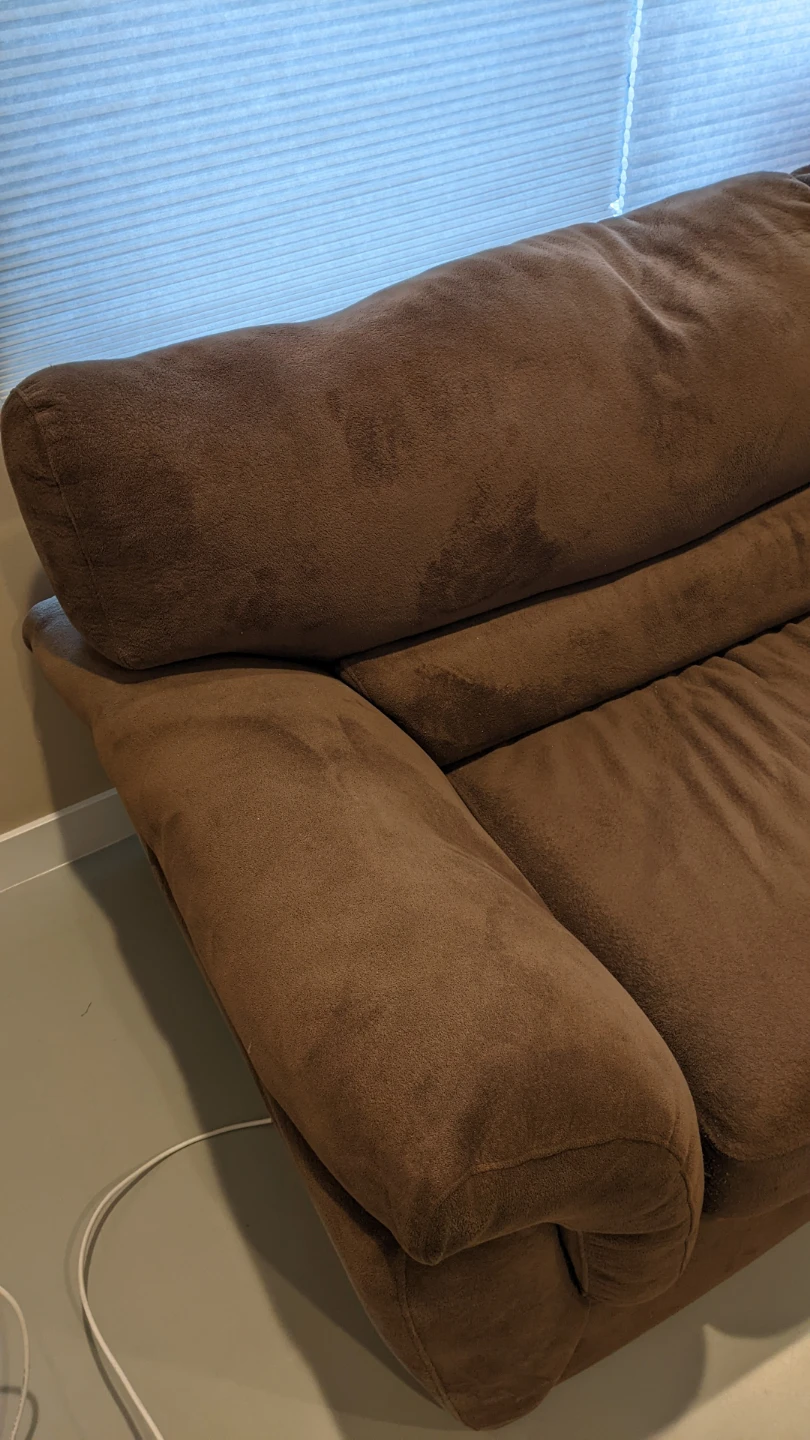 Brown Sofa Set-Price is for All Three Items Showing - photo 5