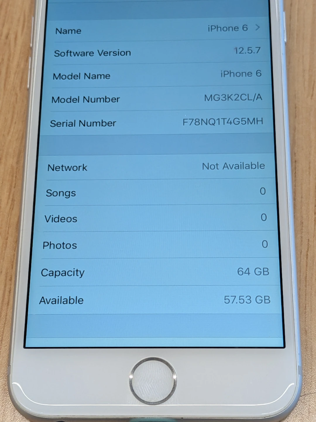 Apple iPhone 6 - 64GB - White - photo 2