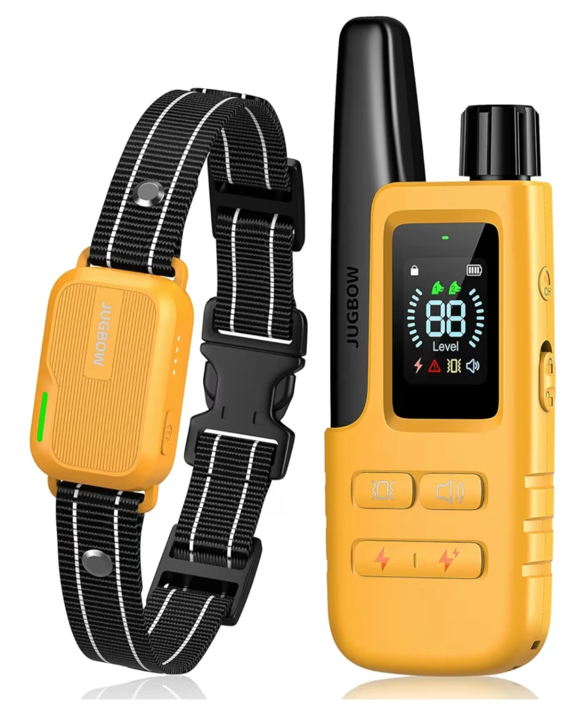 JUGBOW Dog Training Collar with Remote - Yellow