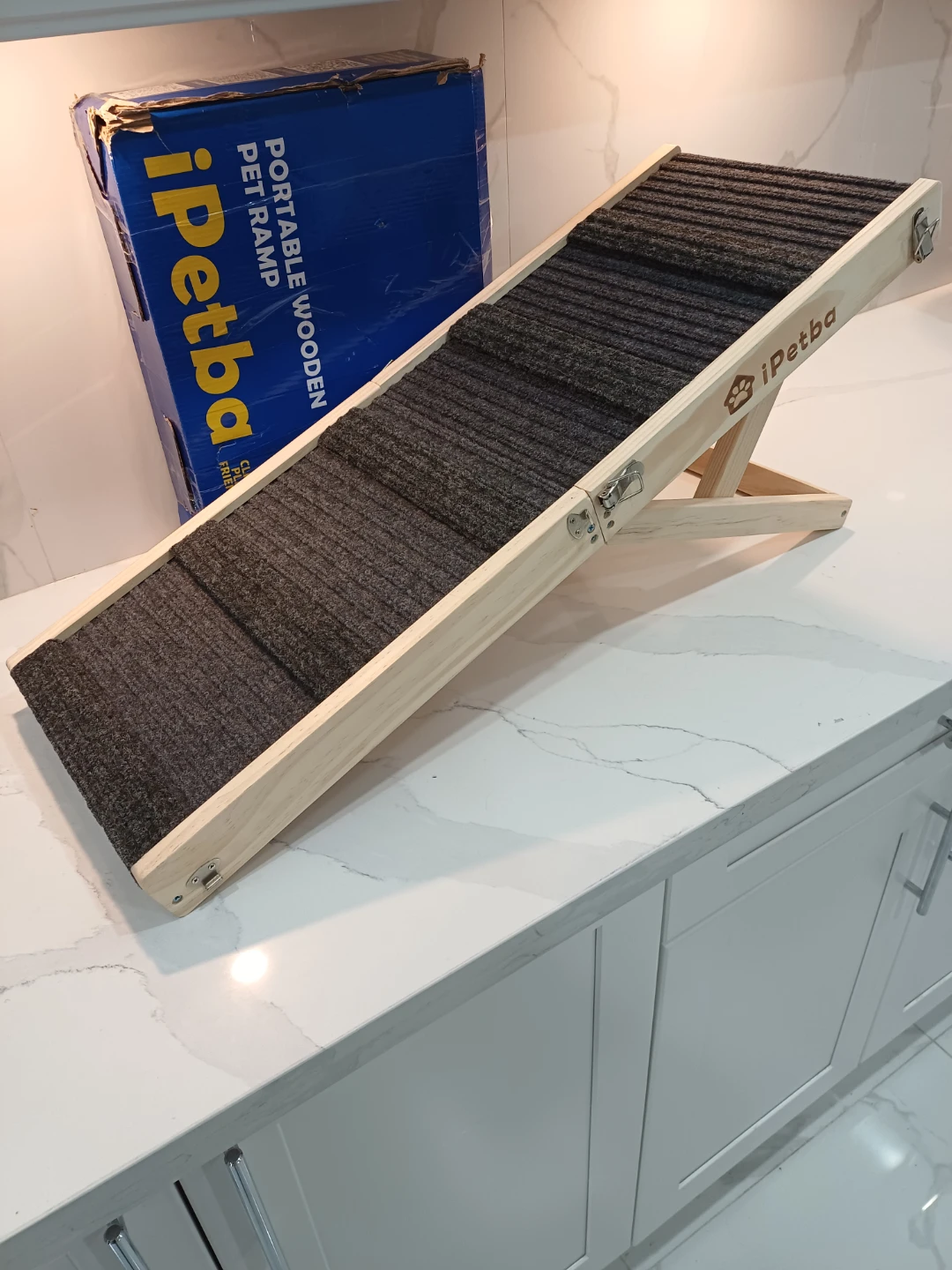 iPetba Portable Wooden Pet Ramp - photo 5