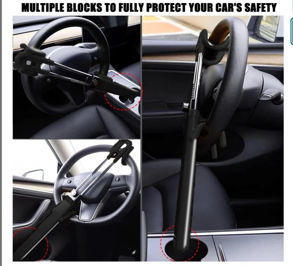 Car Steering Wheel Lock - Anti-Theft Device - photo 5