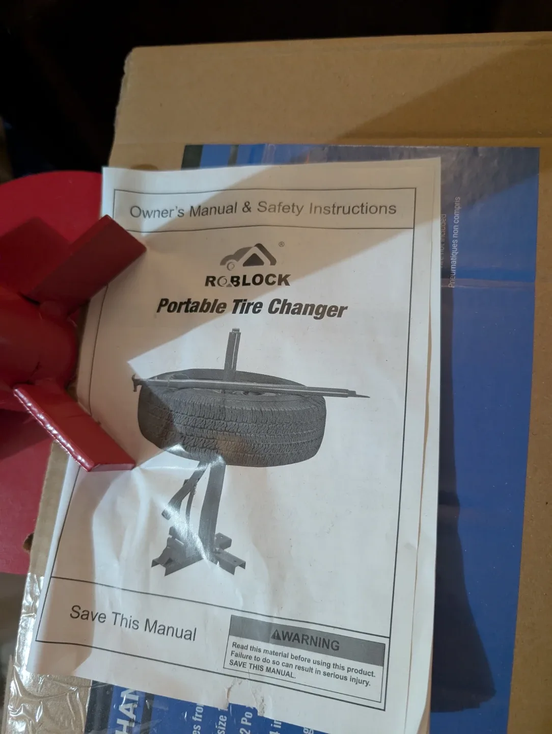 ROBLOCK Portable Tire Changer