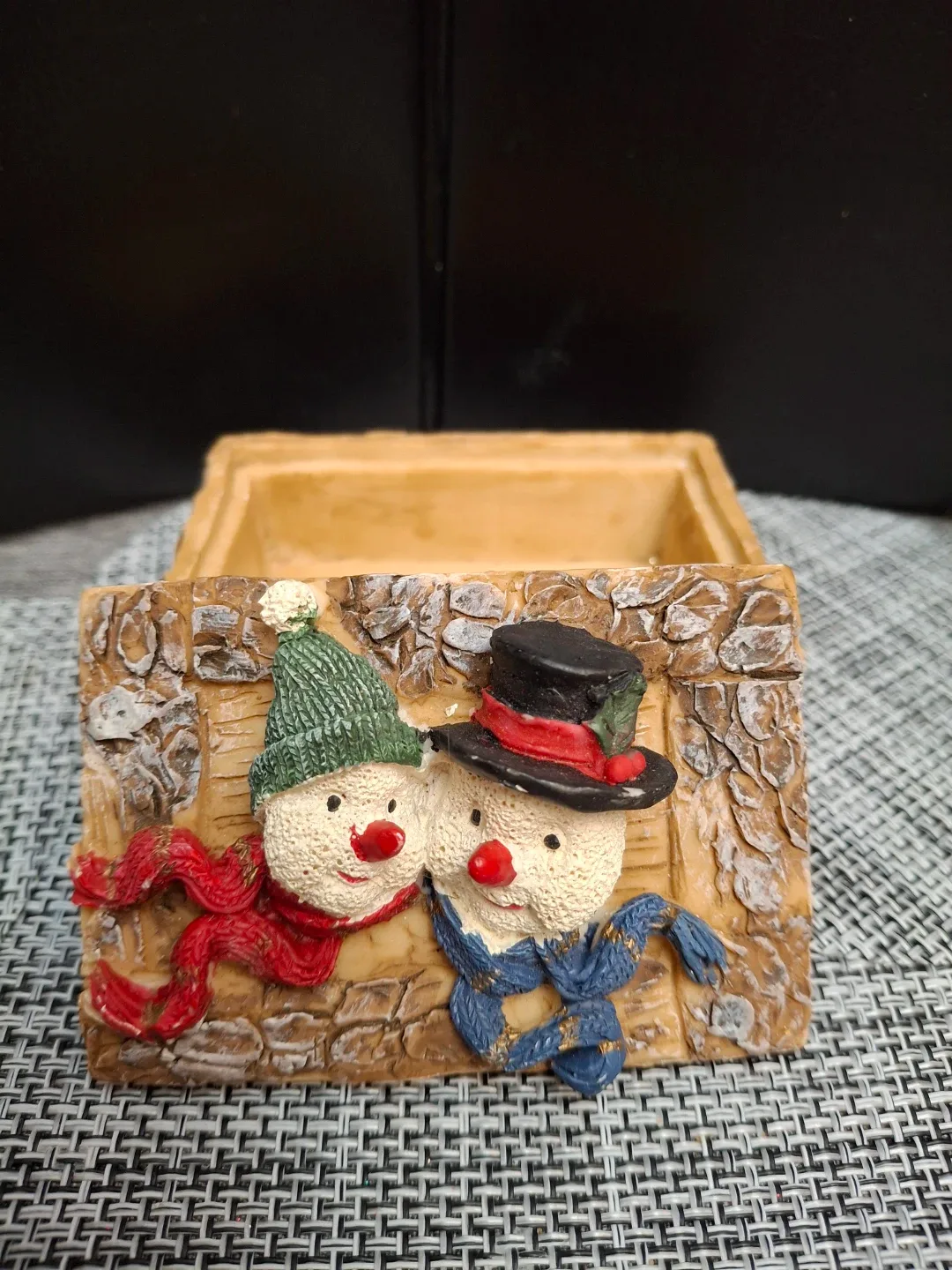 Snowman Trinket Box