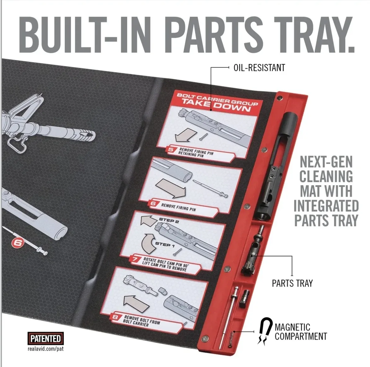 Real Avid AR15 Smart Mat - NextGen Cleaning Mat