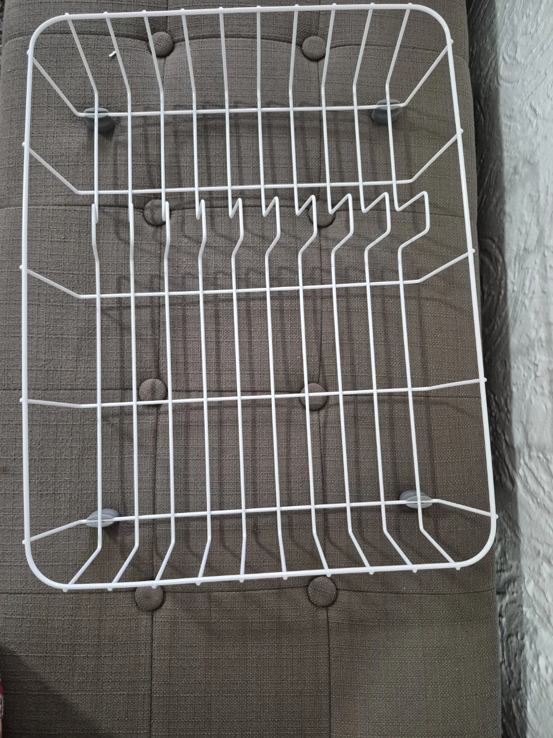 White Wire Dish Drying Rack - photo 2