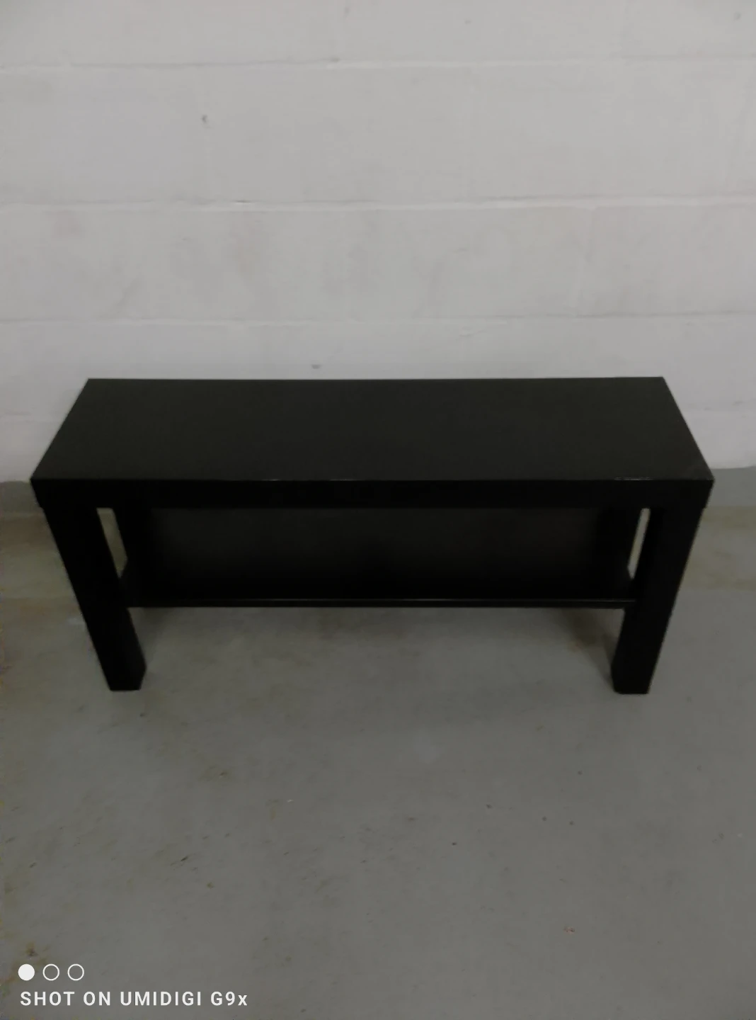 Black Side Table