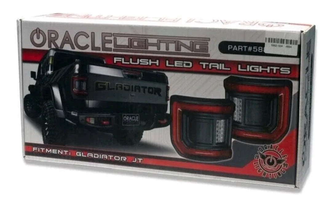 Oracle Lighting Flush LED Tail Lights for Gladiator JT