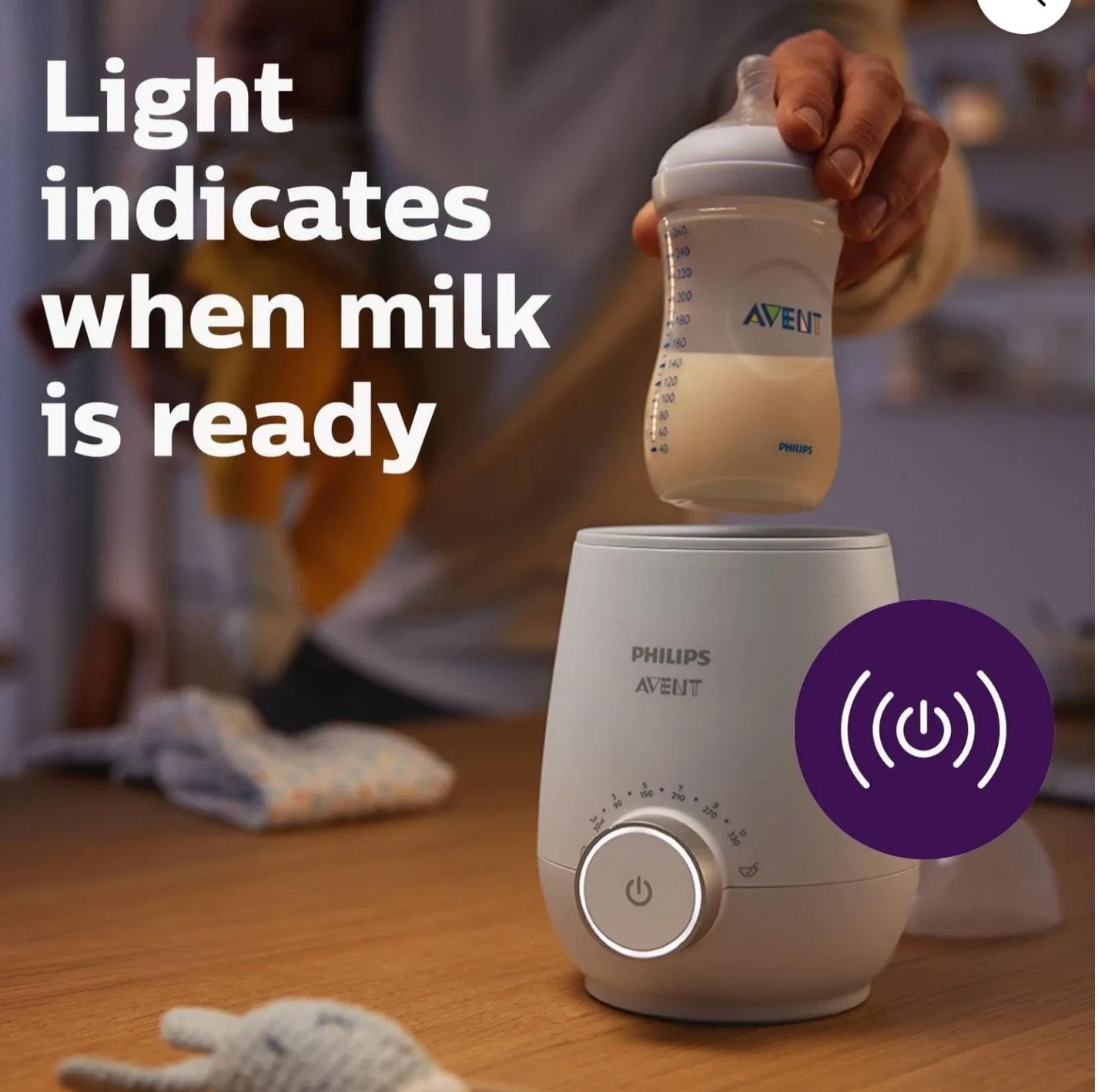 Philips Avent Baby Bottle Warmer image indicator(3)