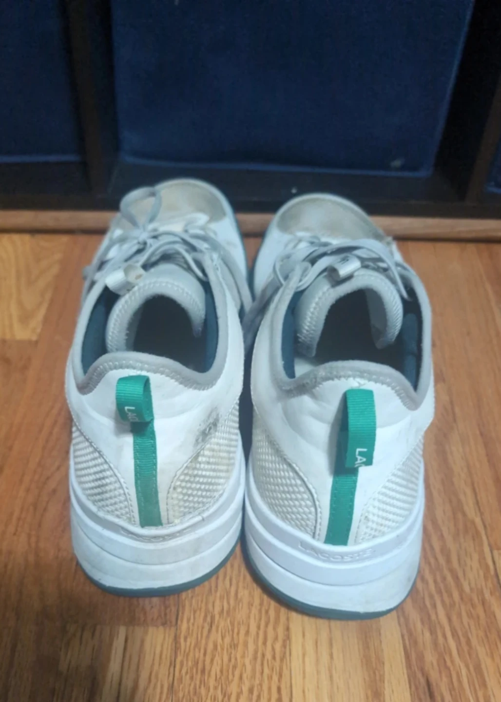 Lacoste White Sneakers - Men's Size 13 - photo 3
