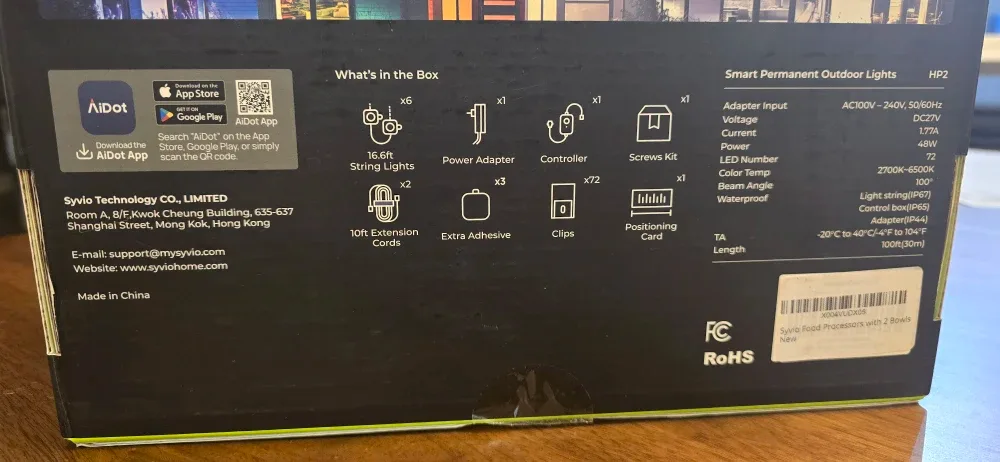 New Syvio Smart Permanent Outdoor Lights HP2 image indicator(5)