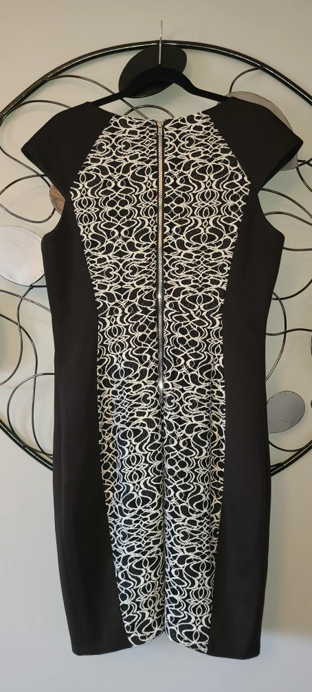 Jax Black & White Dress - Sz. 14 - photo 2