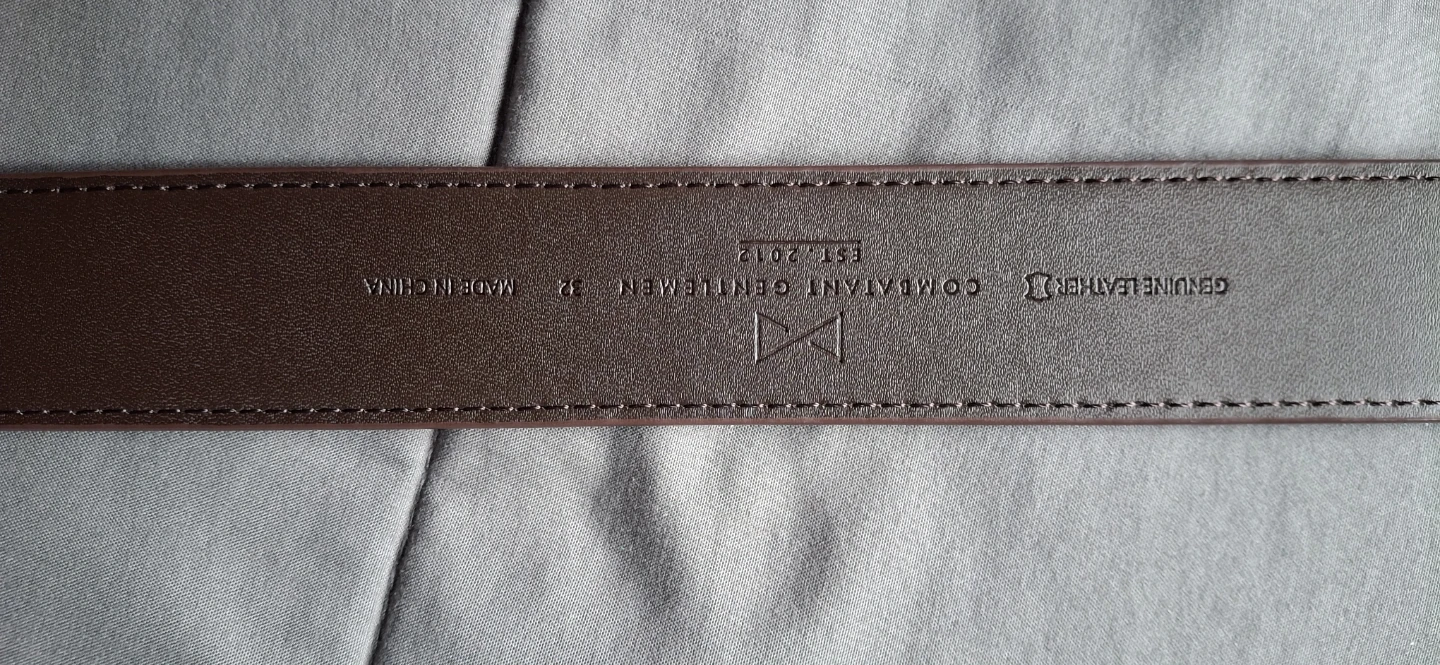 Genuine leather Pindot belts (Combatant Gentlemen brand) - photo 4