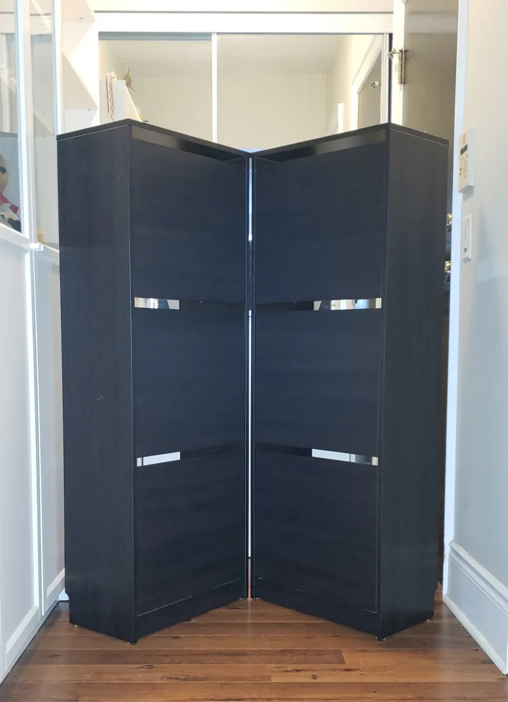 IKEA Shoe Cabinet - Dark Brown image indicator(4)