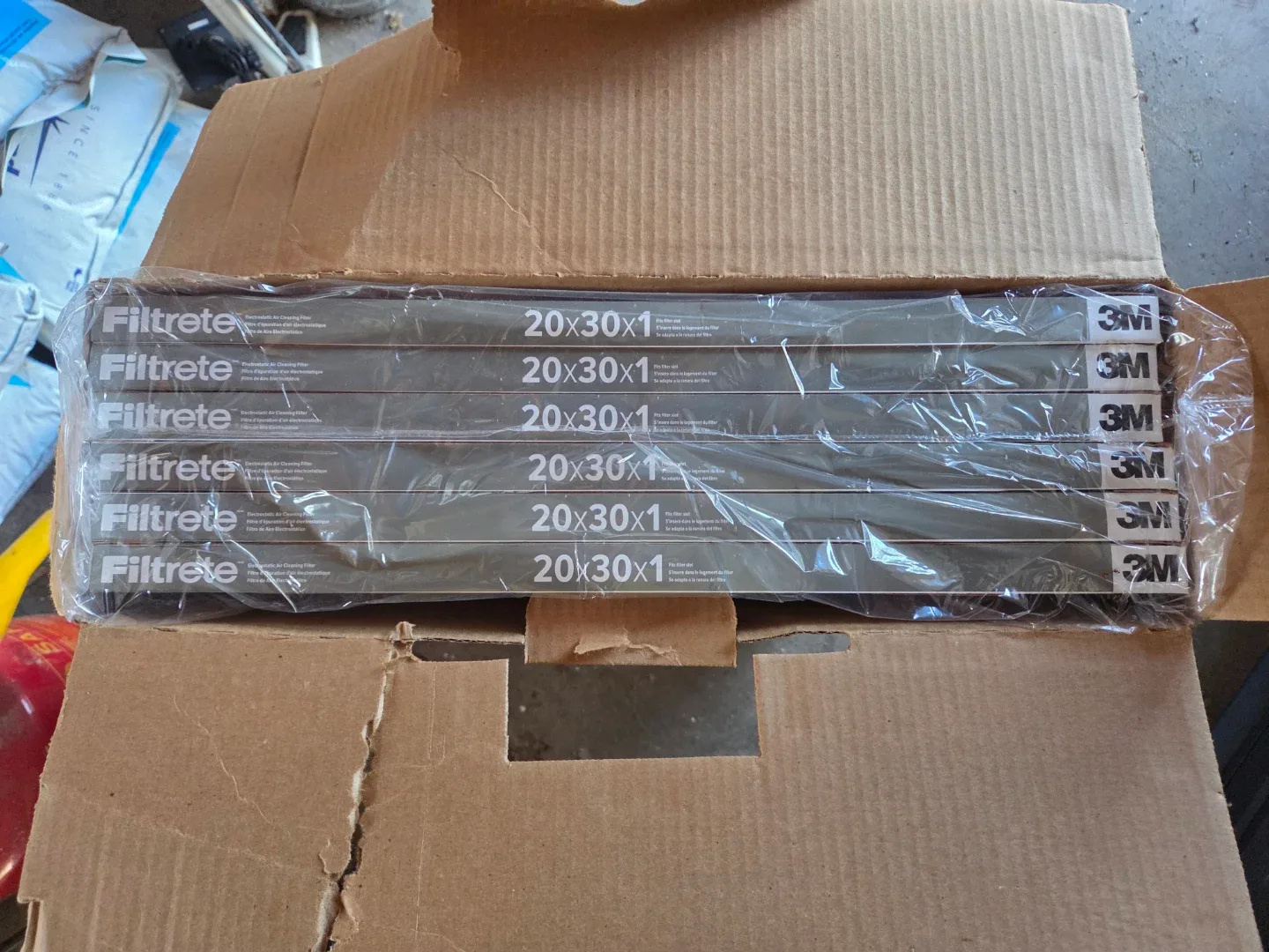 Filtrete 20x30x1 Air Filters - New