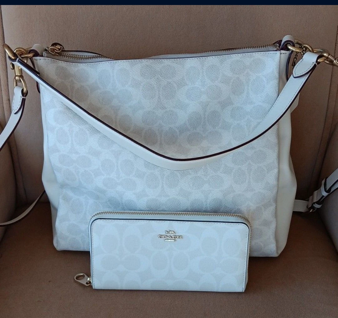 Coach Handbag and Wallet Set