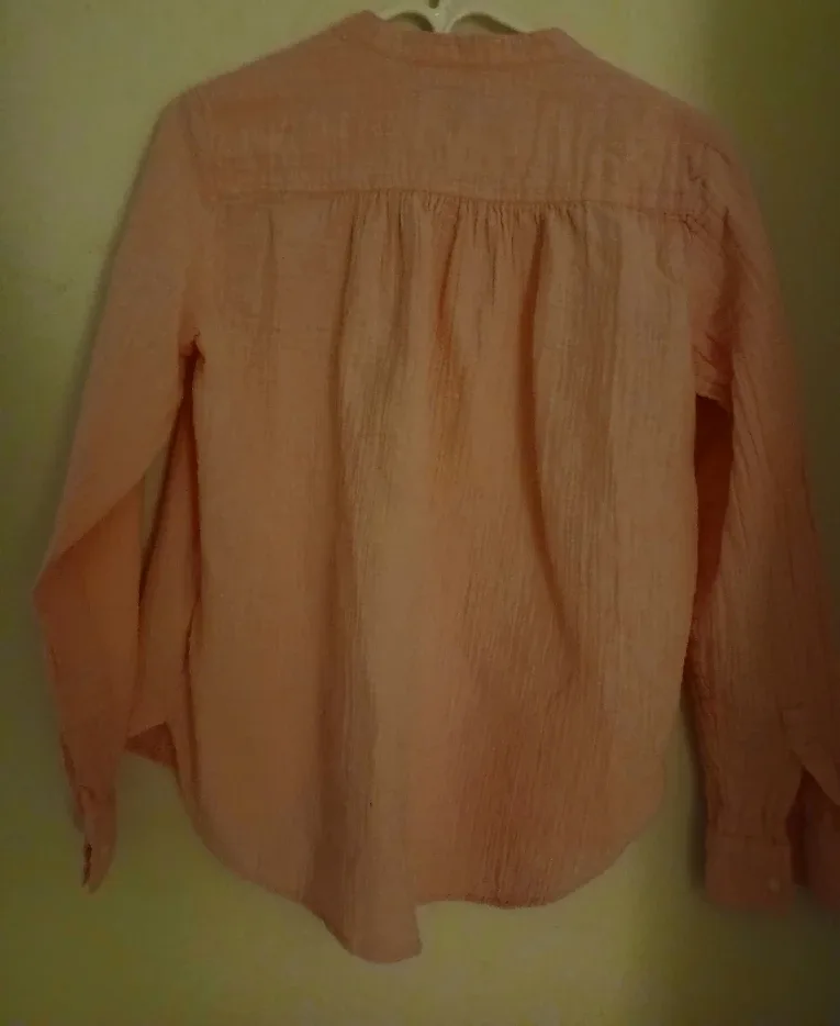 GAP Pink Cotton Shirt - Size M image indicator(6)