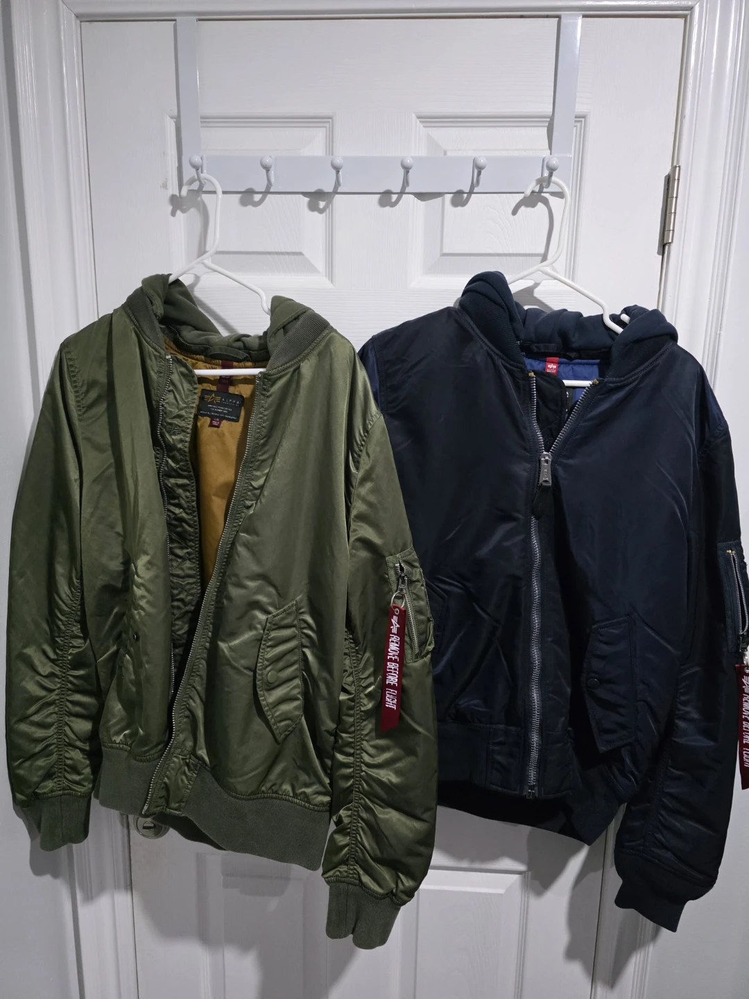 Alpha Industries Bomber Jackets w/ Hood