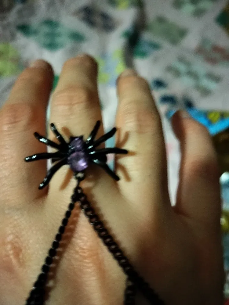 Spider Web Hand Chain Bracelet image indicator(2)
