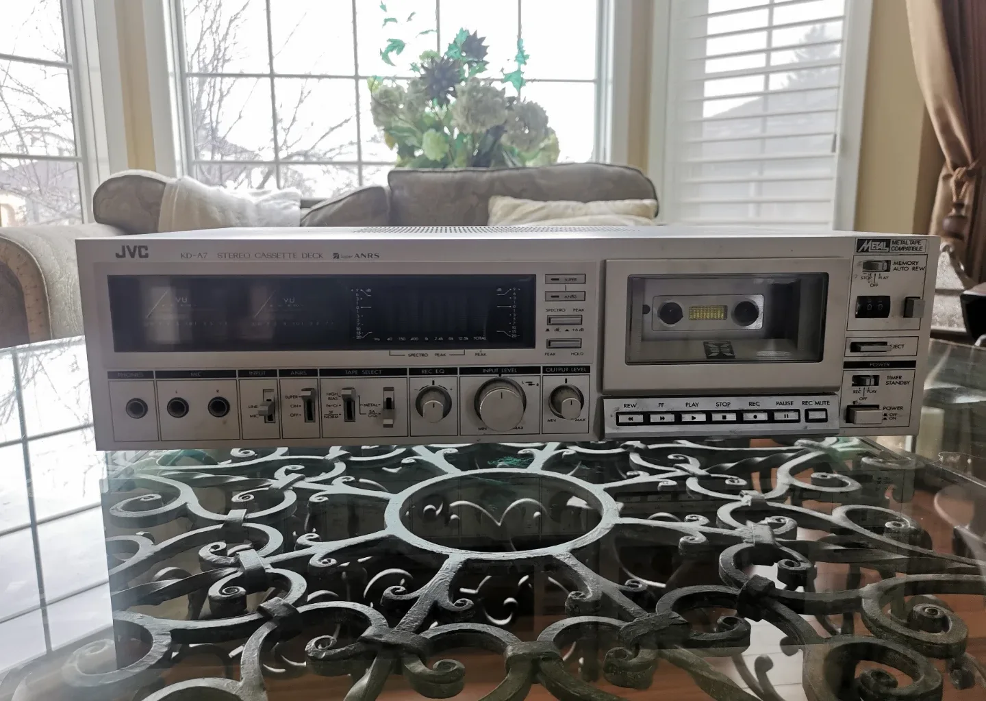 Vintage JVC KD-A7 Single Cassette Deck image indicator(5)