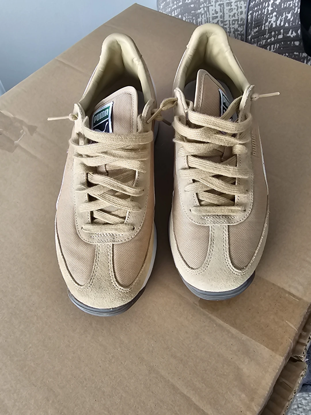 Puma Vintage Runner Sneakers - Tan - photo 3