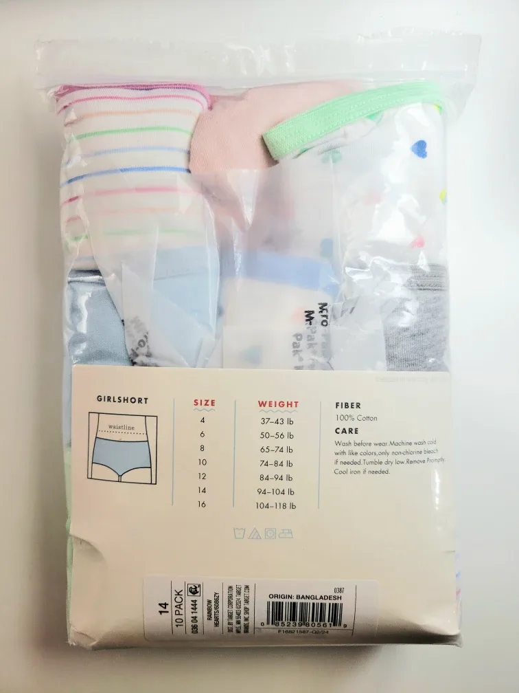 10 Pack Girl's Underwear image indicator(3)