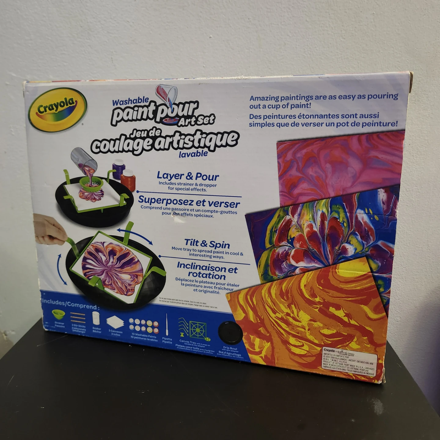 Crayola Washable Paint Pour Art Set - New! - photo 2