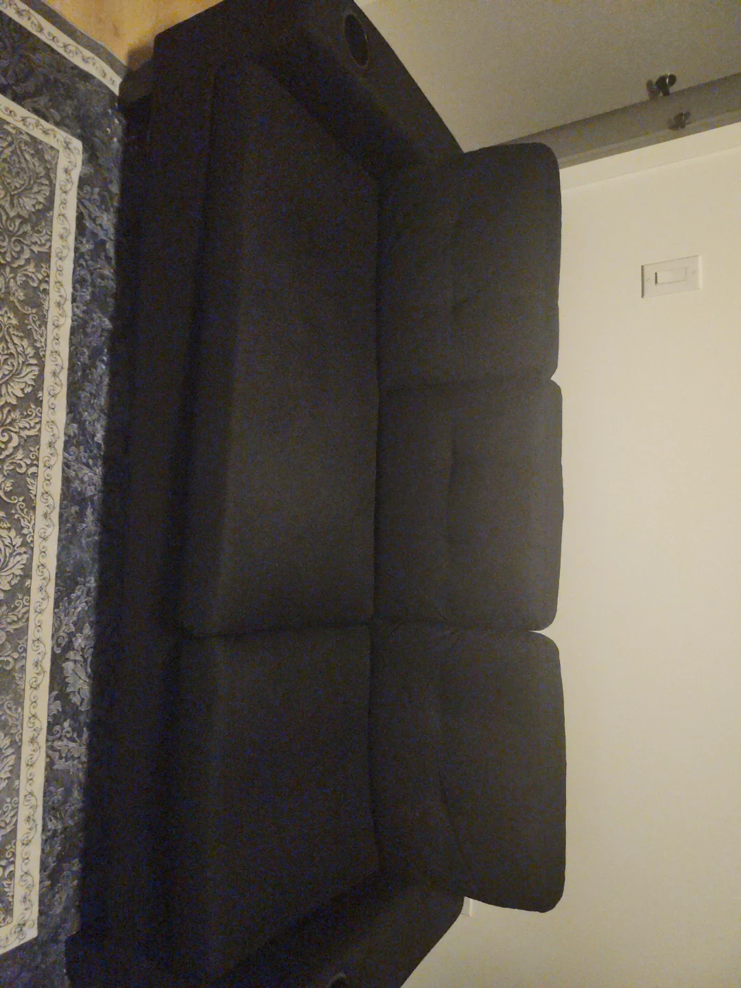 Black sectional Sofa - photo 5