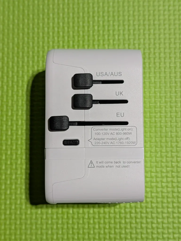 Universal Travel Adapter- Voltage Converter #Cleanout image indicator(5)