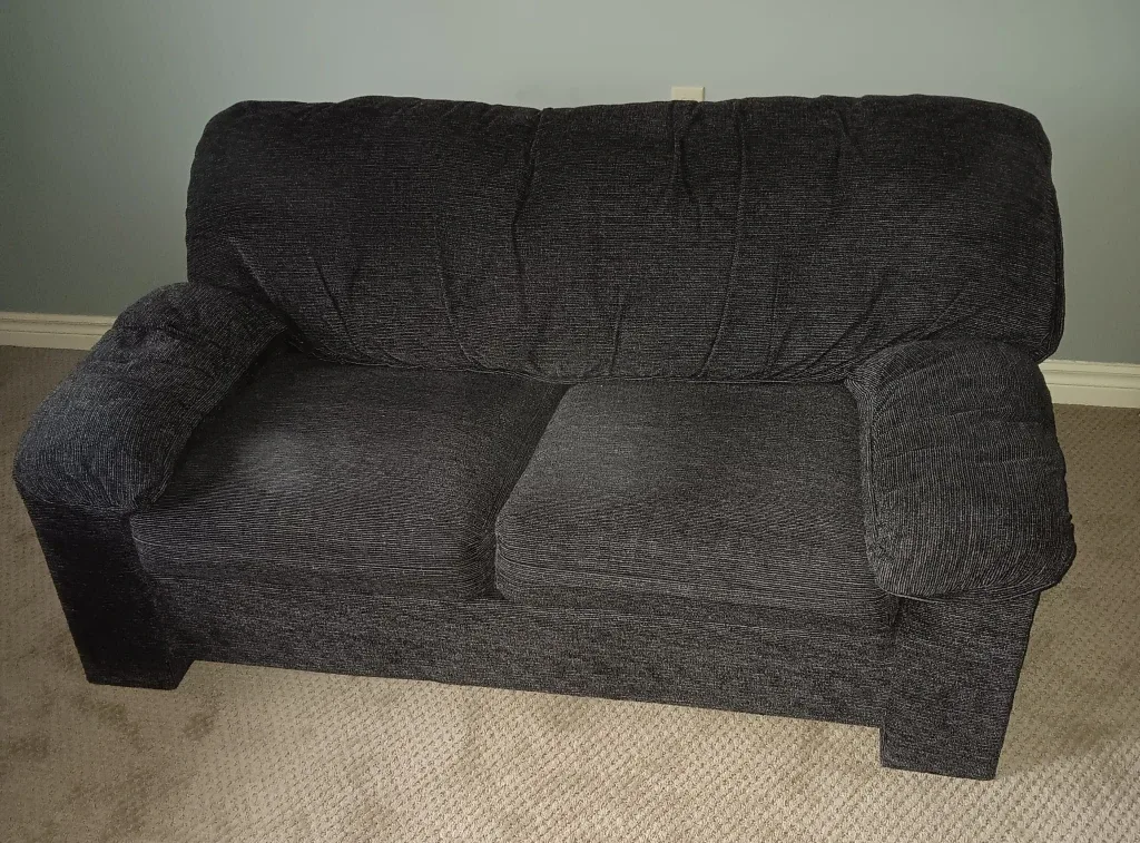 Couch 3 piece set blue gray image indicator(2)