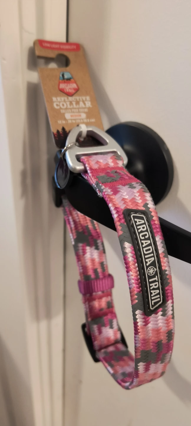 Arcadia Trail Reflective Dog Collar - Medium - NEW - photo 3