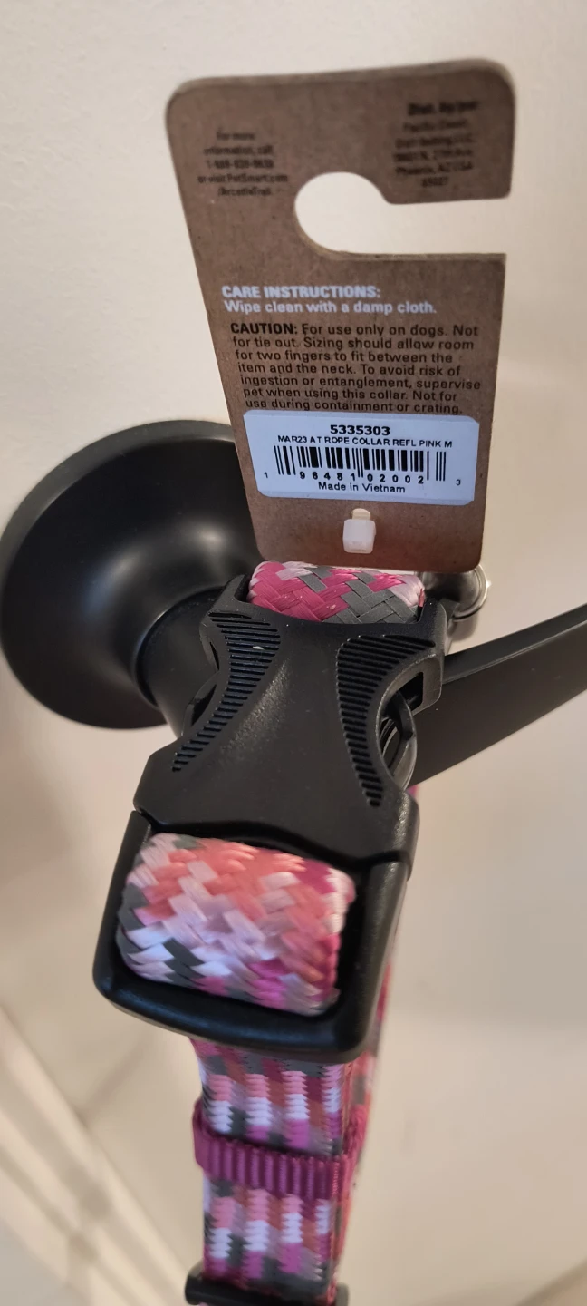 Arcadia Trail Reflective Dog Collar - Medium - NEW - photo 4