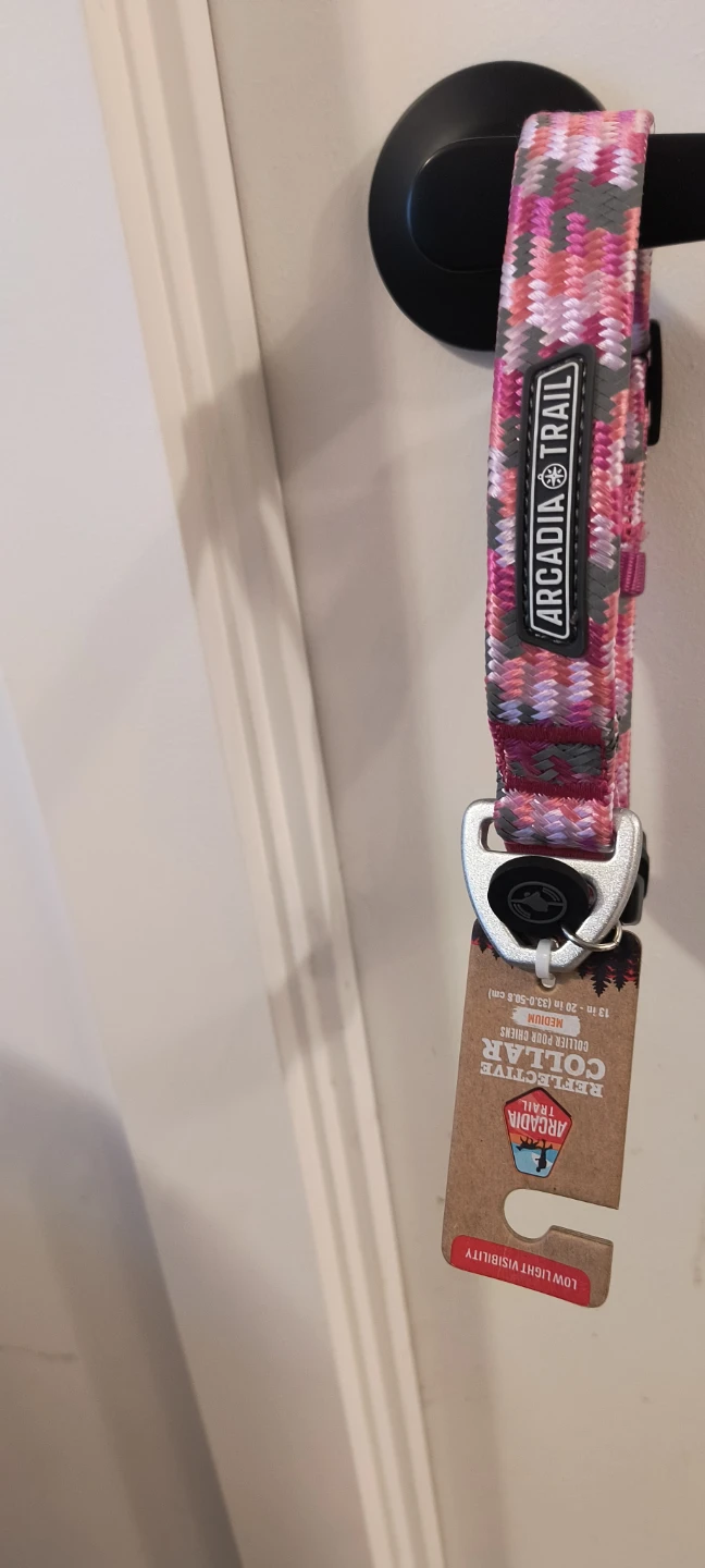 Arcadia Trail Reflective Dog Collar - Medium - NEW - photo 5